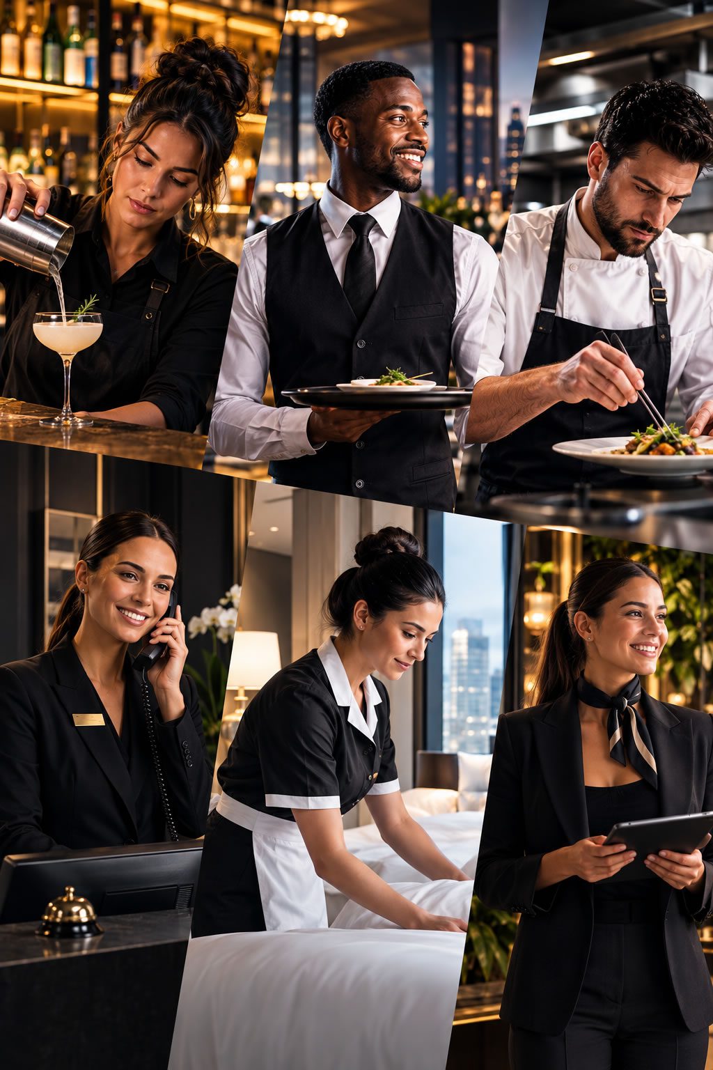 Shift Club hospitality professionals